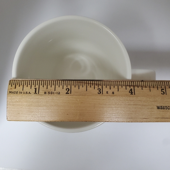 Indigo "Better Latte Than Never" Coffee Mug Play on Words Cup - Picture 8 of 9